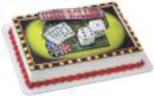 Casino Cake Topper Set - Click Image to Close